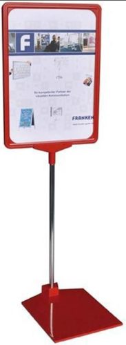 Információs állvány A/4 Franken piros