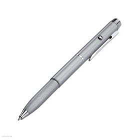 UMZ LPP Franken ezüst fémtestű lézermutatő és golyóstoll kombináció