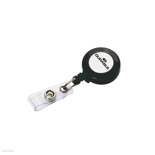 Névkitűző tartó kihúzható műanyag patentos Durable 815258