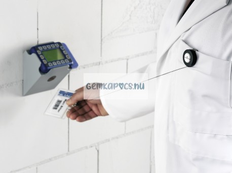 Névkitűző tartó kihúzható műanyag patentos Durable 815258