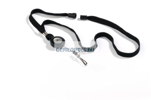 Névkitűző tartó kihúzható szalaggal Durable 8223