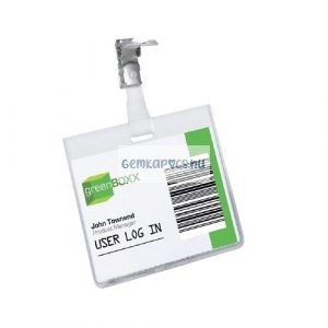 Névkitűző 25db-os Q-Connect KF01560 (KF01562) 60x90 mm