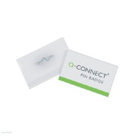 Névkitűző 100db-os Q-Connect KF01566 40x75 mm