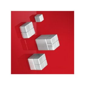 Mágnes, erős, kocka, 2 darab/doboz, Sigel SuperDym C10