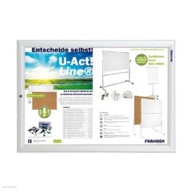 Képkeret alu pattintós kültéri zárható A3