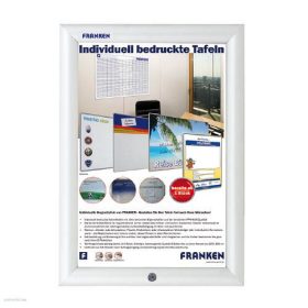 Képkeret alu pattintós kültéri zárható A4