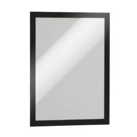   Infokeret A/4 DURAFRAME® öntapadós hátlap, mágneses előlap ezüst