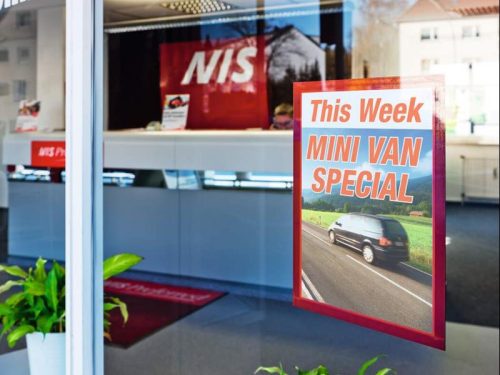 Infokeret Duraframe, A/4, 10 darab/csomag, piros