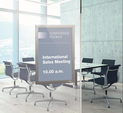 Infokeret Duraframe, A/4, 10 darab/csomag, ezüst