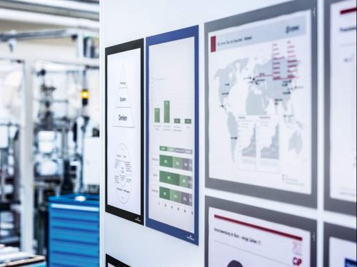 Infokeret A/3 DURAFRAME® MAGNETIC kék