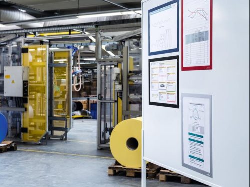 Infokeret A/3 DURAFRAME® MAGNETIC kék