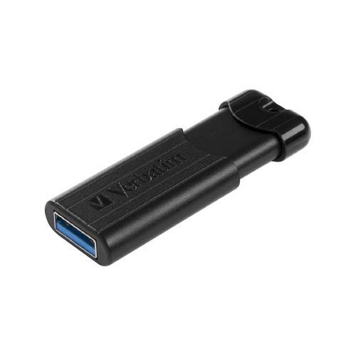 USB drive VERBATIM "Pinstripe" USB 3.0 32 GB fekete