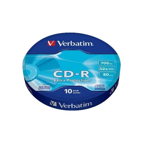 CD-R Verbatim 700MB 52x (DataLife) 10db/henger