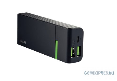 Hordozható USB nagysebességű külső akkumulátor LEITZ Complete, 5200 mAh