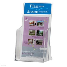 Prospektustartó A/4 1 részes asztali Q-Connect