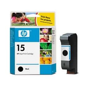 HP tintapatron C6615DE No.15 fekete 600 old.