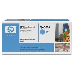 HP Q6001A doboz sérült TONER (No.124A CYAN b ware)