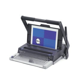   Spirálozógép, fém és műanyag spirálkötéshez, manuális, 450 lap, GBC MultiBind 320 (IB271076)