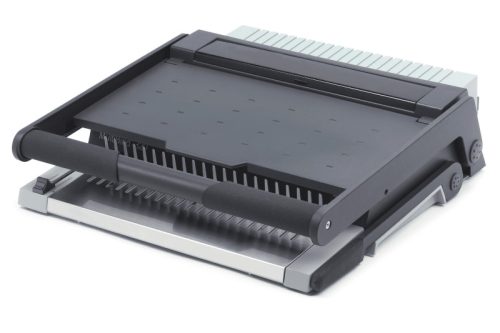 Spirálozógép, fém és műanyag spirálkötéshez, manuális, 450 lap, GBC MultiBind 320 (IB271076)