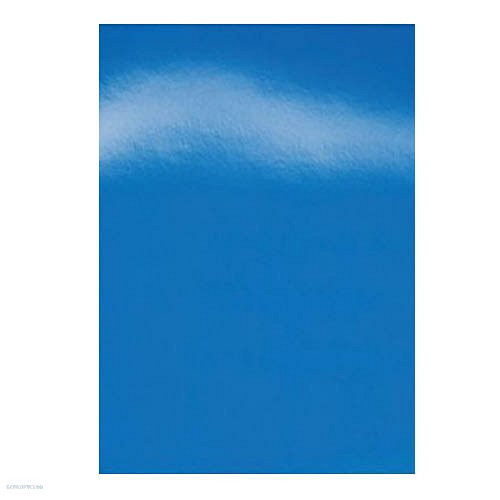 Spirálborító hátlap, A/4, fényes, kék, 250 mikron, GBC