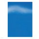Spirálborító hátlap, A/4, fényes, kék, 250 mikron, GBC