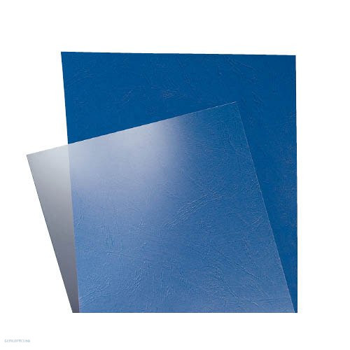 Spirálborító előlap, A/4, átlátszó, 200 mikron, Leitz