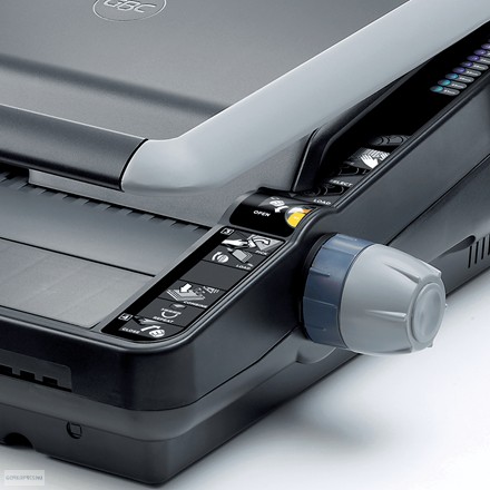 Spirálozógép, fém és műanyag spirálkötéshez, manuális, 450 lap, GBC "MultiBind 230"