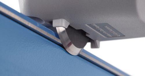 Papírvágógép görgős, A/4, Dahle 550