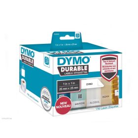   Cím etikett 25mmx25mm tartós négyzet alakú többcélú címke 1700 db/tekercs