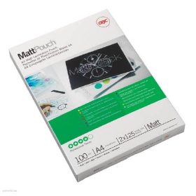 Lamináló fólia matt A/4 125 mikron