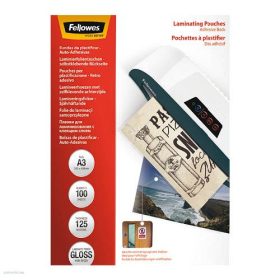   Lamináló fólia A/3 fényes, 125 mikron, öntapadó hátlappal