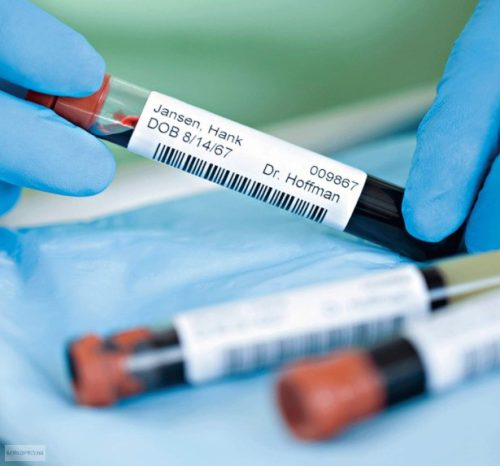 Cím etikett 54x25mm fehér Dymo 500 címke per tekercs