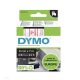 Betűnyomó kazetta gépi 9mmx7m Dymo piros-fehér 40915