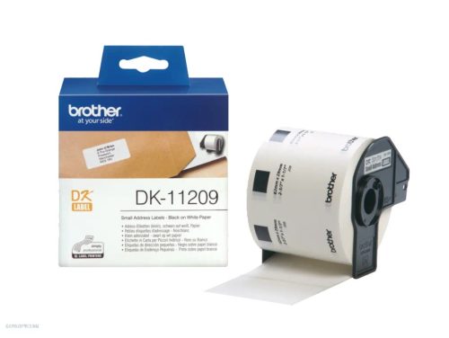 Cím etikett 29x62mm Brother DK-11209 800db/tekercs