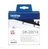 Cím etikett 12mmx30,48m Brother DK-22214 folyamatos