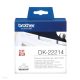 Cím etikett 12mmx30,48m Brother DK-22214 folyamatos