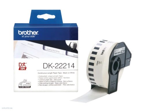 Cím etikett 12mmx30,48m Brother DK-22214 folyamatos