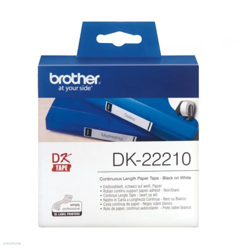 Cím etikett 29mmx30,48m Brother DK-22210 folyamatos