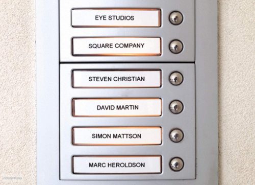 Cím etikett 50x12mm függőmappára fehér Dymo