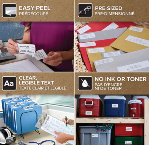 Cím etikett 101x54 mm fehér Dymo 99014