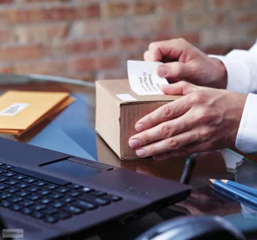 Cím etikett 101x54 mm fehér Dymo 99014