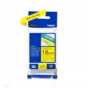 Betűnyomó kazetta 18mm Brother TZe641 sárga-fekete