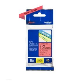 Betűnyomó kazetta 12mm Brother TZe431 piros-fekete