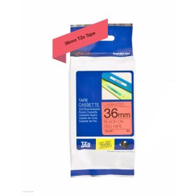 Betűnyomó kazetta 36mm Brother TZe461 piros-fekete