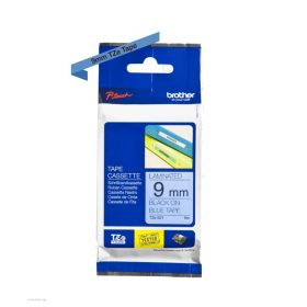 Betűnyomó kazetta 6mm Brother TZe521 kék-fekete
