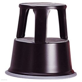 Fellépőzsámoly fém fekete KF04845 max.150 kg