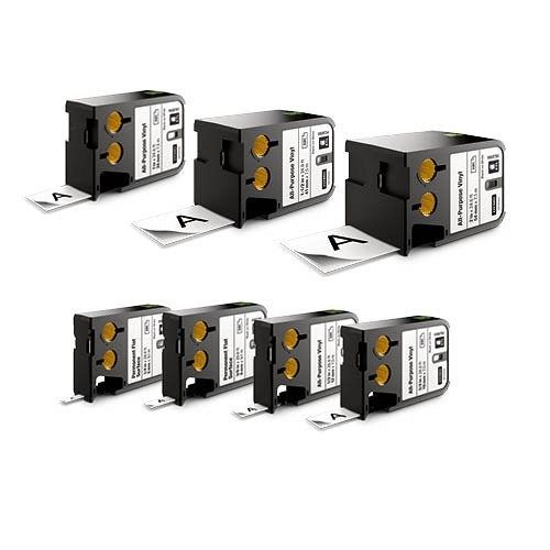 Címkelap XTL 24mmx103mm Dymo laminált vezeték- és kábelburkoló címkelapok 1908554