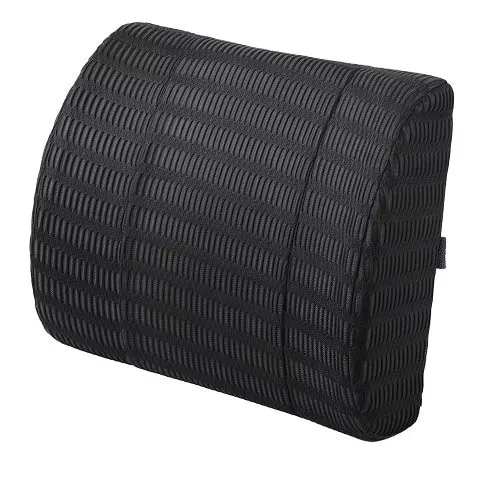 Háttámasz  Q-Connect KF17986, memóriahabos, fekete