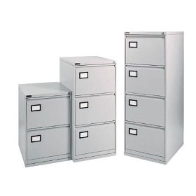 Függőmappa tároló szekrény 2fiókos TR2D szürke