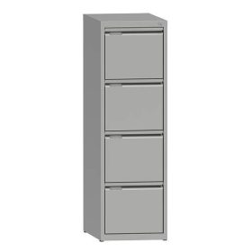   Függőmappa tároló szekrény 4fiókos A/4 méretű TR4D szürke